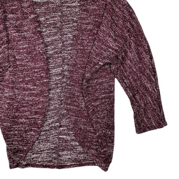 (Up To 50% Off SALE) Joe Fresh Heathered Open Front Knit Cardigan - Picture 2 of 3